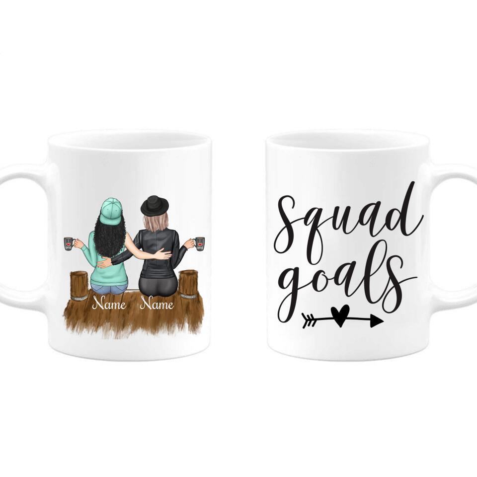 Best Friends Personalized Coffee Mug